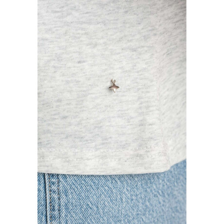 Remera Gris Melange
