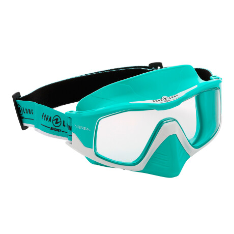 Aqua Lung - Kit para Agua Adulto Combo Versa SC3637109LDL - Máscara Lente Curva 180° + Snorkel Sumer 001
