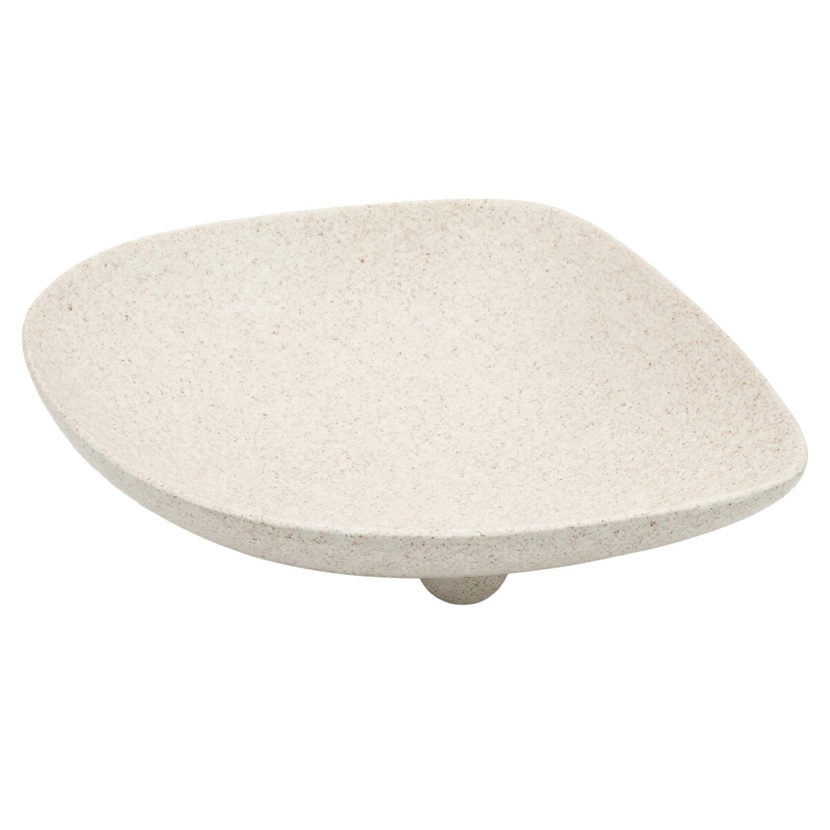 BANDEJA CERAMICA BLANCA 37X10CM 