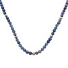 Conjunto cuentas de sodalita azul- Plata 925 - Piedra Sodalita azul - CJ3095 Conpiedra