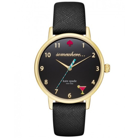 Reloj Kate Spade Fashion Cuero Negro 0