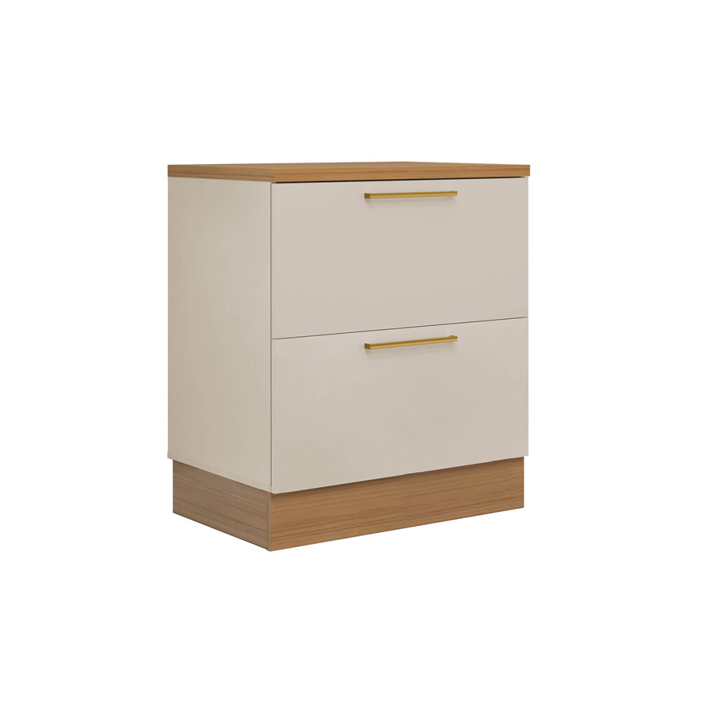 KIT ZÓCALO MODULO ATENA 80 CM COLOR JEQUITIBA FOSCO Kit Zócalo Modulo Atena 80 Cm Color Jequitiba Fosco