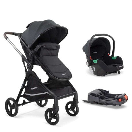 Bebesit Travel System Mars Lx Baby Silla I-Size + Base Isofix Gris