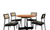 Juego de comedor - Lux Atria Negro
