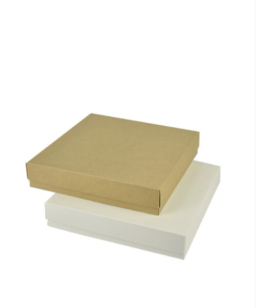 Caja 42 - 30x30x5,5 cm. REVERSIBLE BLANCO MADERA