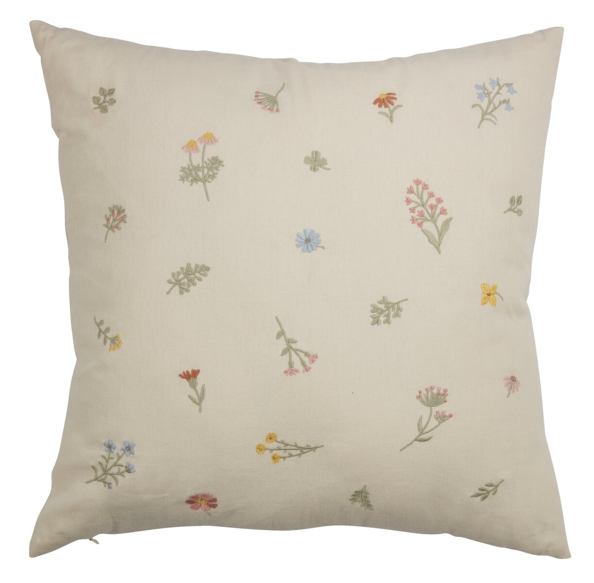 Almohadón AGERTIDSEL 45x45 flor beige - Beige 