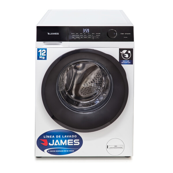 LAVARROPAS JAMES CARGA FRONTAL LR 1214 INV BL 12 KG LAVARROPAS JAMES CARGA FRONTAL LR 1214 INV BL 12 KG