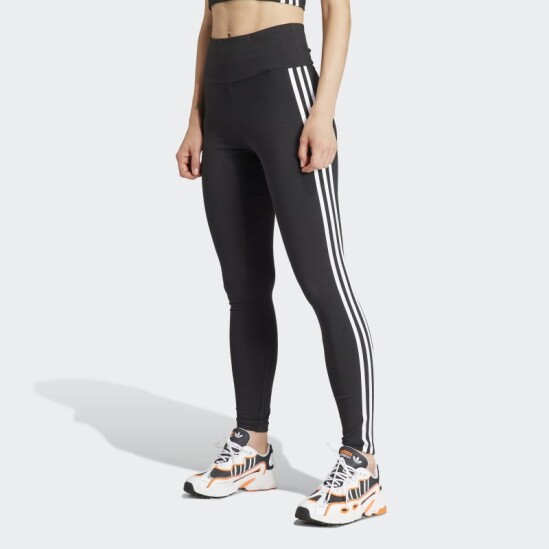 Calza Adidas 3-Rayas Negro