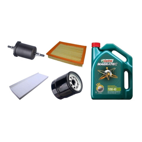 KIT DE FILTROS Y ACEITE 10W40 CASTROL Kit De Filtros Y Aceite 10w40 Castrol