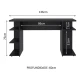 Escritorio Gamer Mesa Para Pc Estantes Calidad Negro