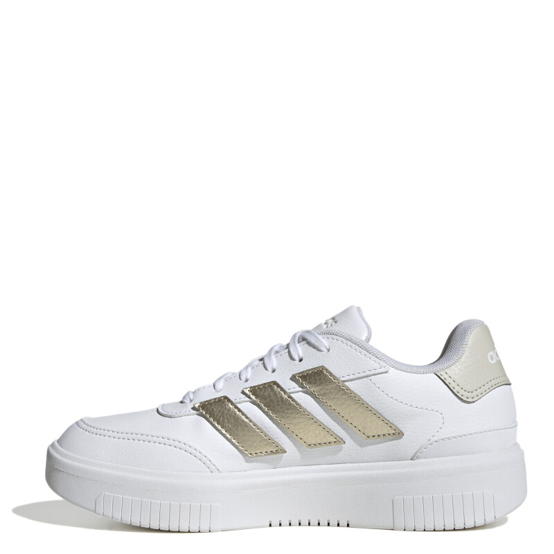 Championes de Mujer Adidas Courtbock Blanco - Dorado - Gris
