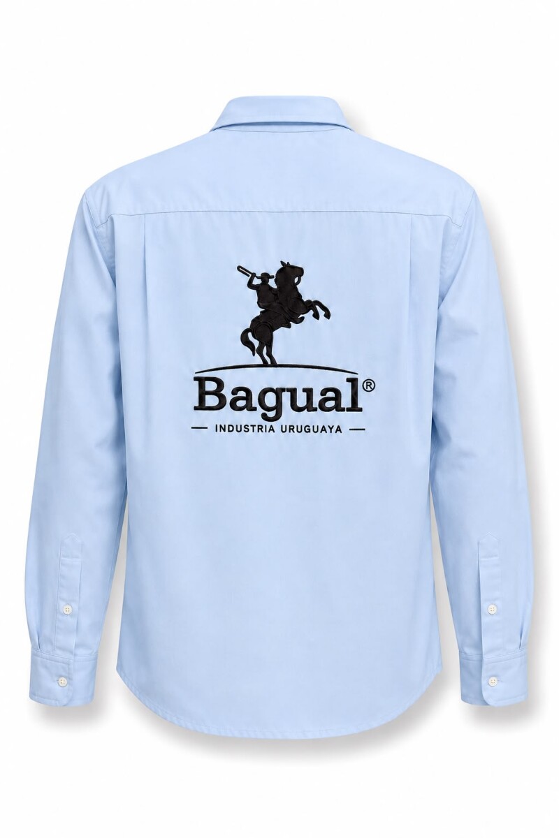 Camisa Criolla Bagual - Celeste 