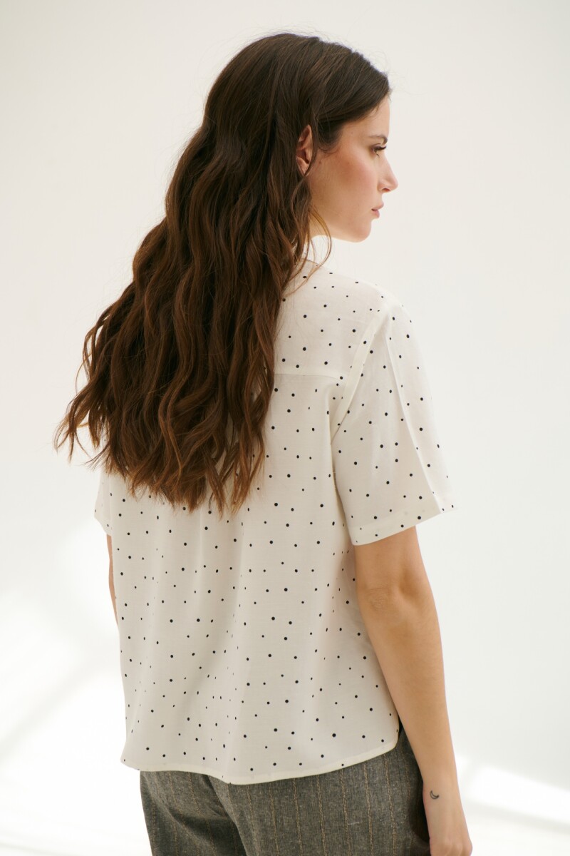 CAMISA DOT BLANCO