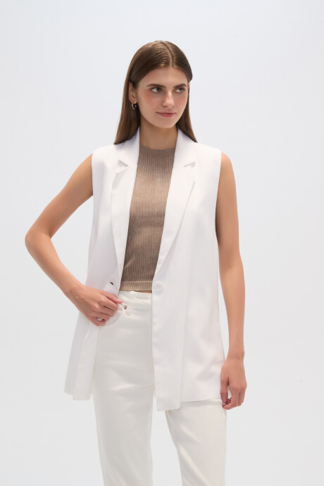 Chaleco Zeahl Blanco