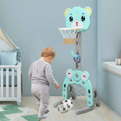 Set Infantil 3en1 Tablero Basket Arco De Fútbol + Accesorios Set Infantil 3en1 Tablero Basket Arco De Fútbol + Accesorios