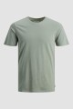 Camiseta básica de algodón orgánico Slate Gray