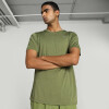 Performance Heather Tee M - Hombre Olive Green