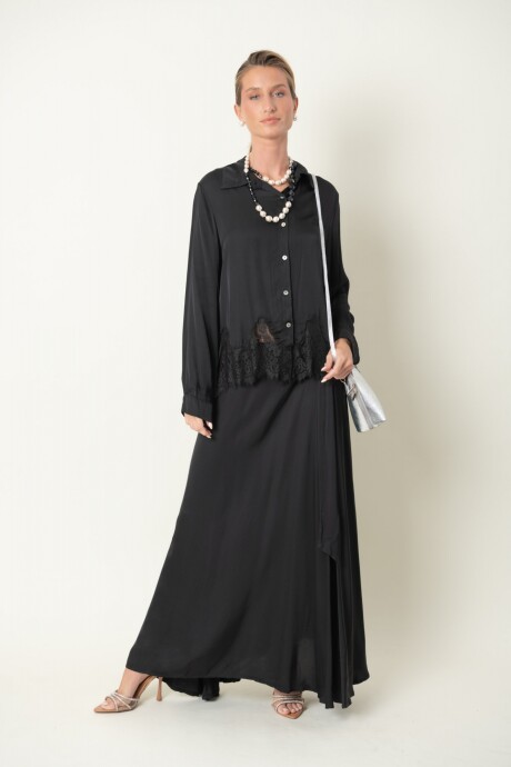 CAMISA ALBITA Negro
