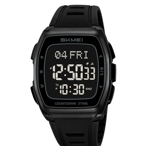 Reloj Skmei 2441BKBK digital unisex en resina negra Reloj Skmei 2441bkbk Digital Unisex En Resina Negra
