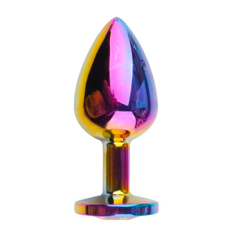 Plug Anal Mediano Metálico Joya Plug Anal Mediano Metálico Joya