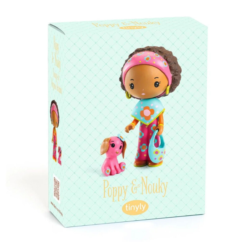 Muñeca Poppy y Nouky Tinyly Djeco Muñeca Poppy y Nouky Tinyly Djeco