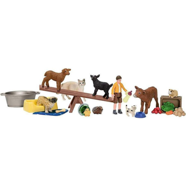 Juguete Schleich Figura Sorpresa + Set Granja Animales Juguete Schleich Figura Sorpresa + Set Granja Animales