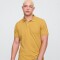 V-STRETCH PIQUE POLO - SOLID HONEY IM HOME