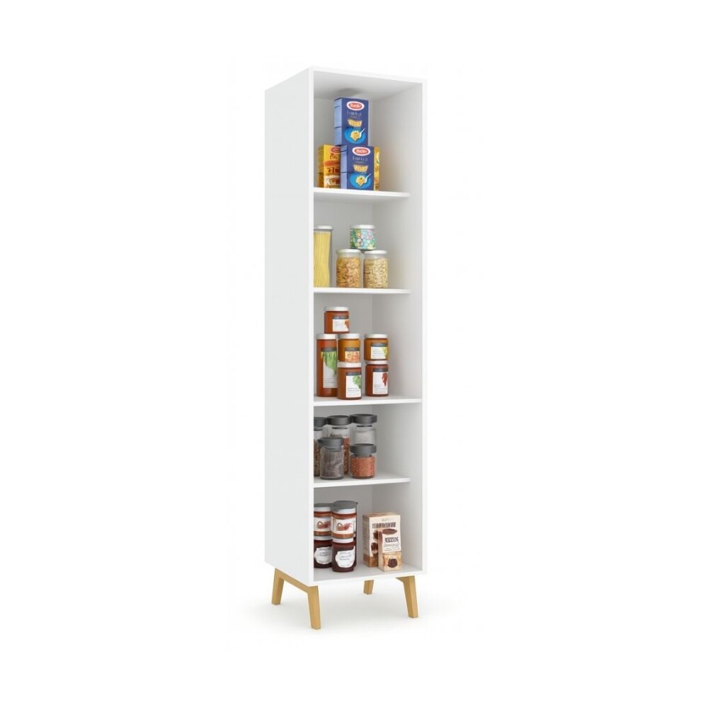 PANELERO - DESPENSERO 2 PUERTAS LINEA WOOD BLANCO