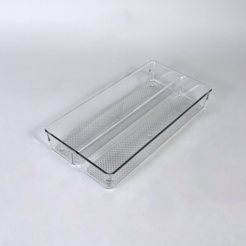 ORGANIZADOR RECT ACRIL TRANSP 30.5X15X5CM Unica