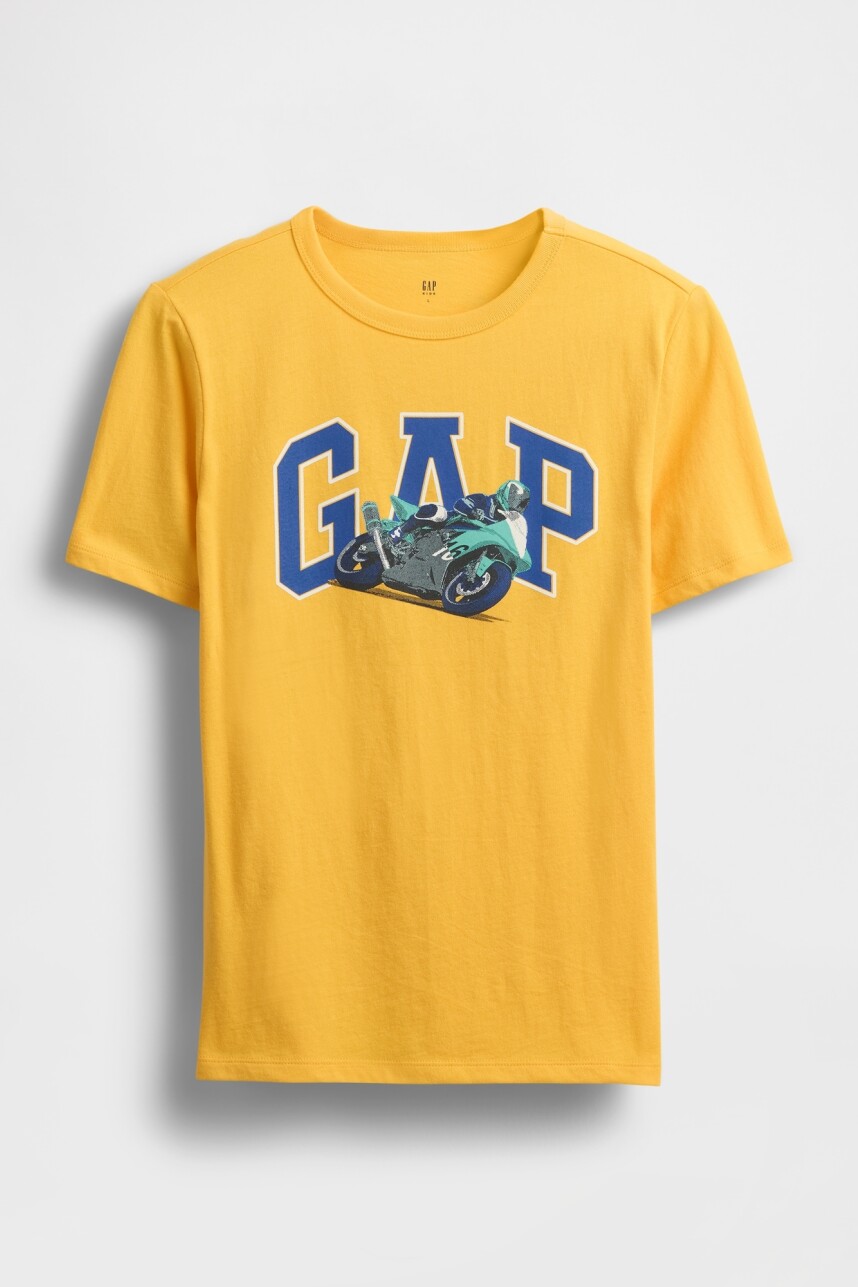Remera Gráfico Niño Banana 13-0947 Tcx