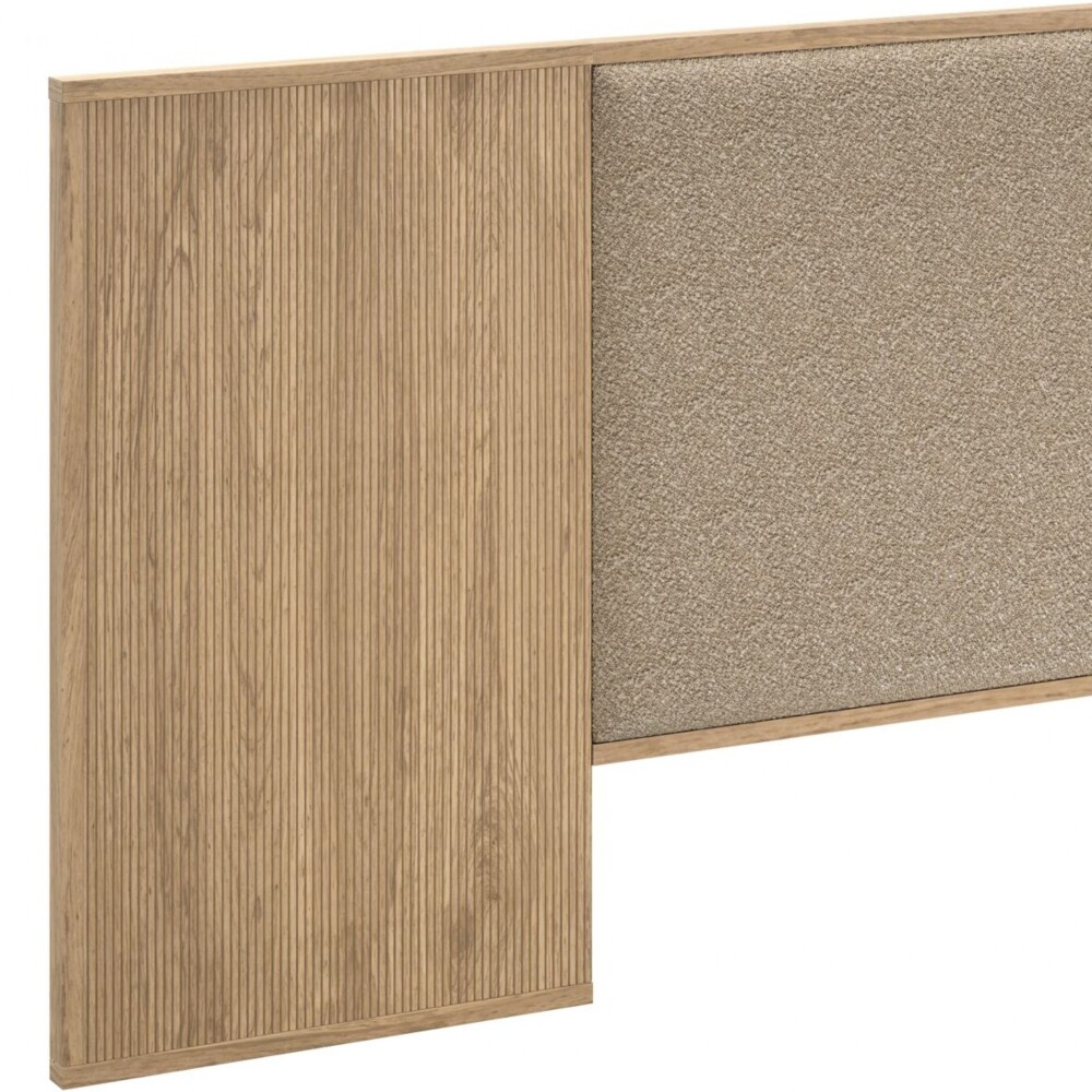 Respaldo King Tapizada Liam - Moderna Hanover