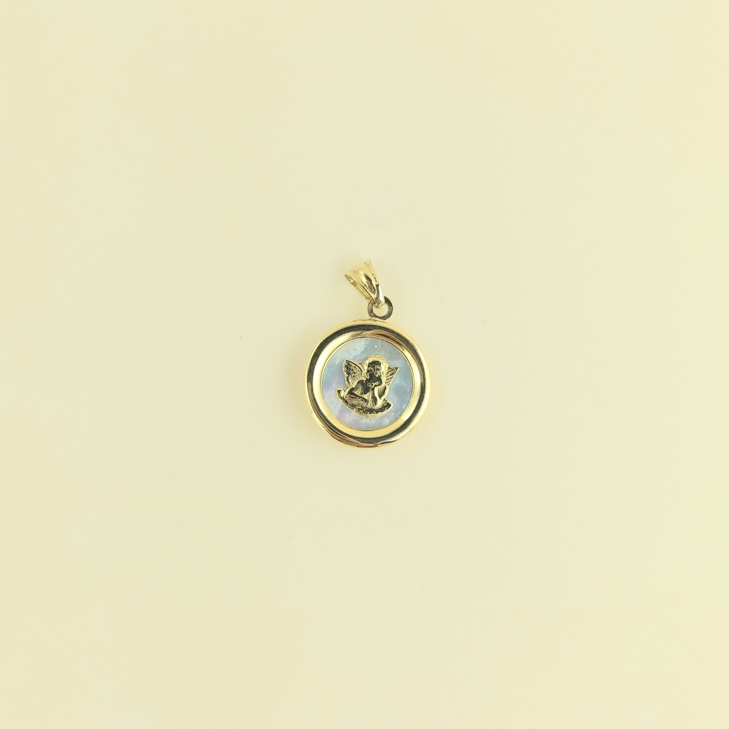 Collana In Oro Giallo 18kt Con Ciondolo Infinito E Zirconi, Catena Sottile 45 Cm, Gioiello Italiano