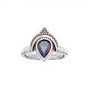 Anillo Lagrima-Plata 925-Piedra Topacio Místico-AN3262 conpiedra