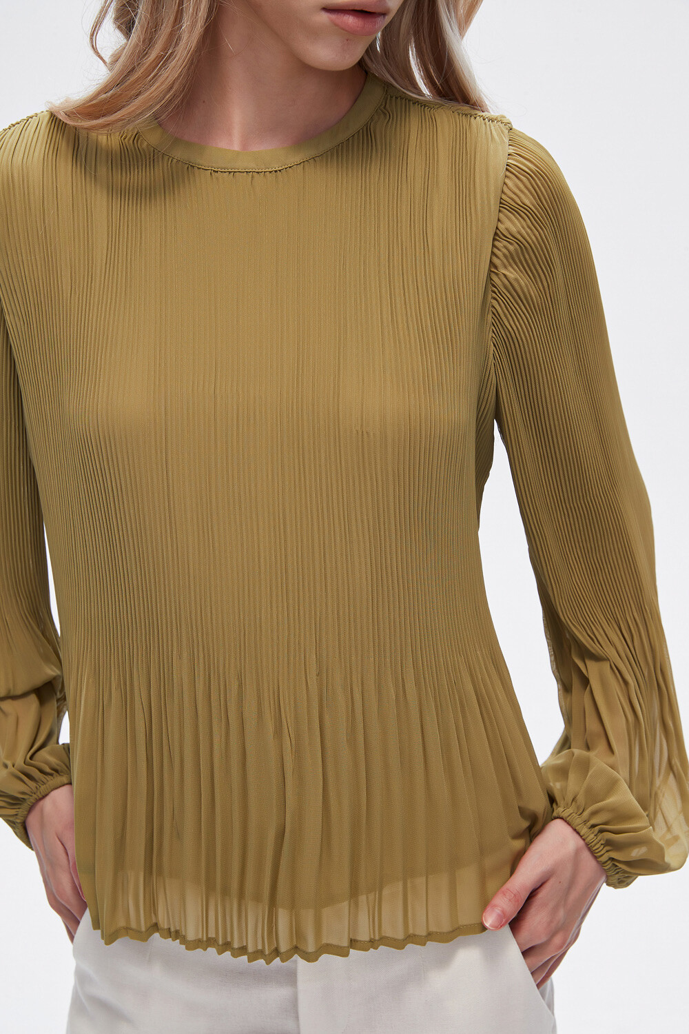 Blusa Glame Verde Oliva