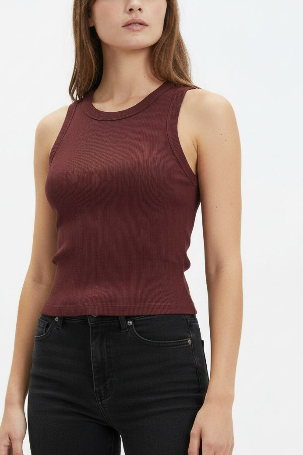 Musculosa Bilto Cereza Oscuro