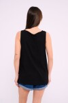 Blusa con detalle calado Negro