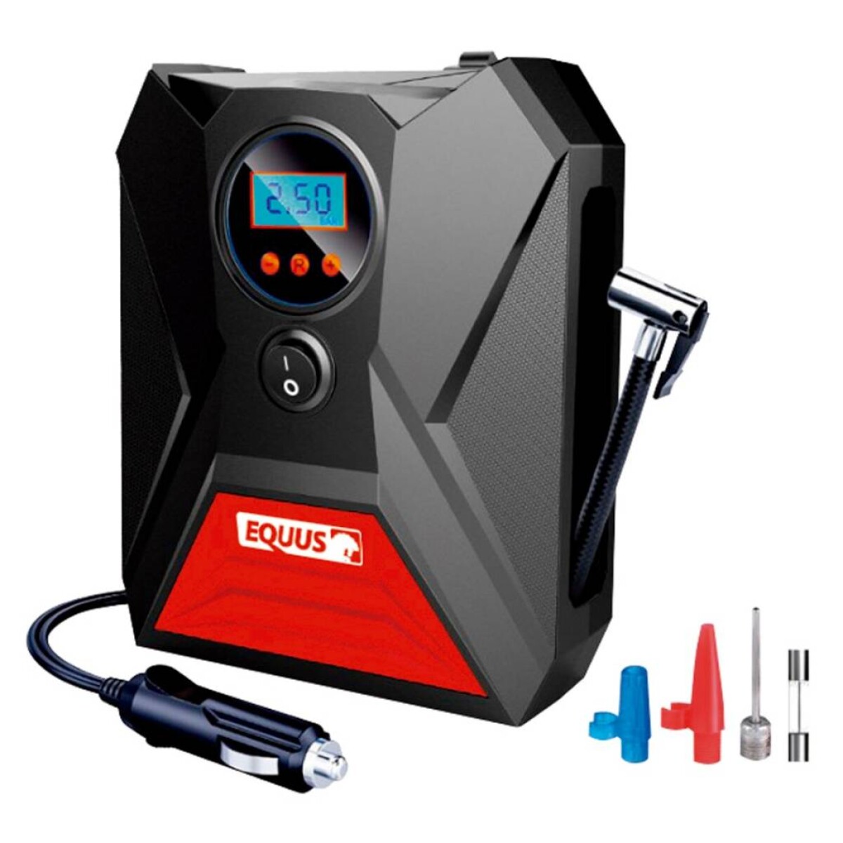 Compresor Inflador de Neumáticos Digital 12V Equus - 001 