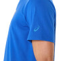 Polo Training Spiral Logo Graphic Cotton Blend Tee Hombre Illusion Blue