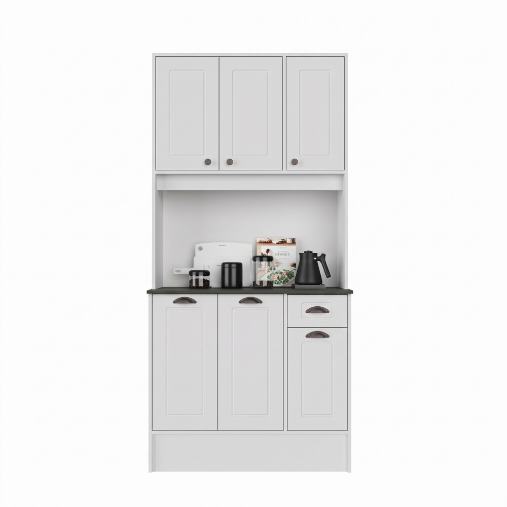 KIT DE COCINA ALACENA 6 PUERTAS Y 1 CAJÓN - LÍNEA AMERICANA KIT DE COCINA ALACENA 6 PUERTAS Y 1 CAJÓN - LÍNEA AMERICANA