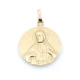 Medalla escapulario en oro 18k amarillo Medalla escapulario en oro 18k amarillo
