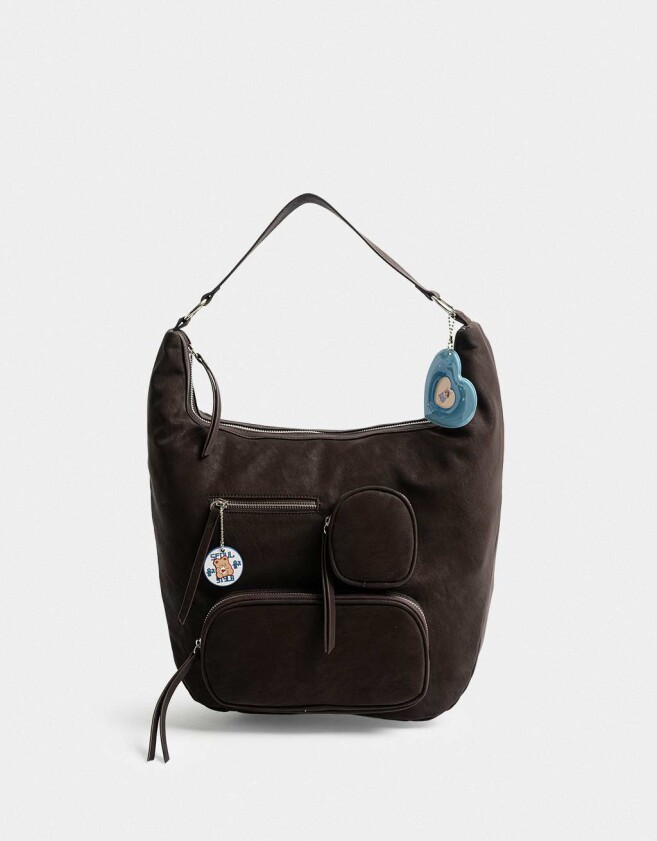 Saca Carteras Grandes - Marron Chocolate
