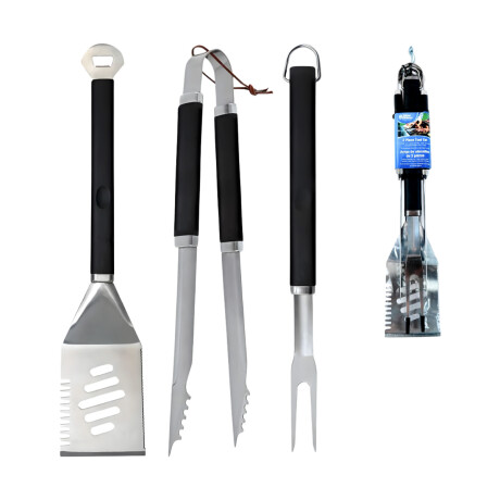 Set parrillero 3 piezas Set parrillero 3 piezas