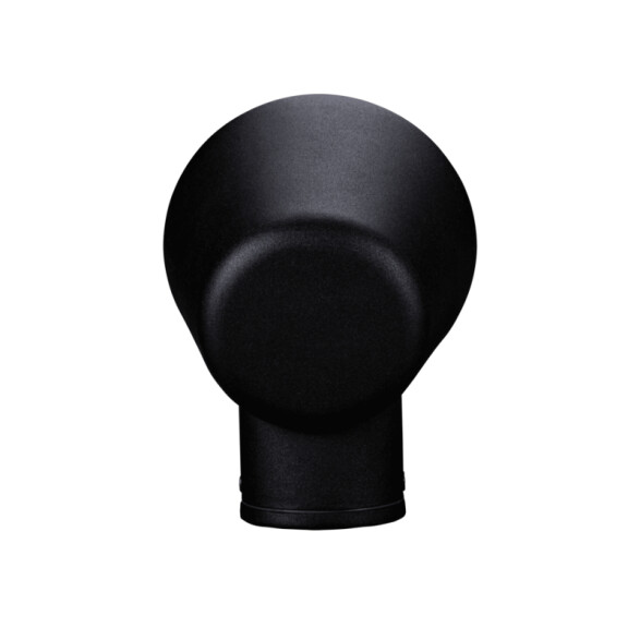 Aplique de pared negro 35W IP54 1XGU10 AO0060