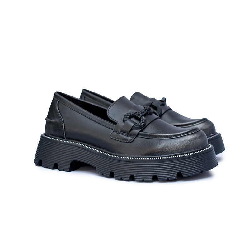 Zapato Dama Osada BLACK SILVER