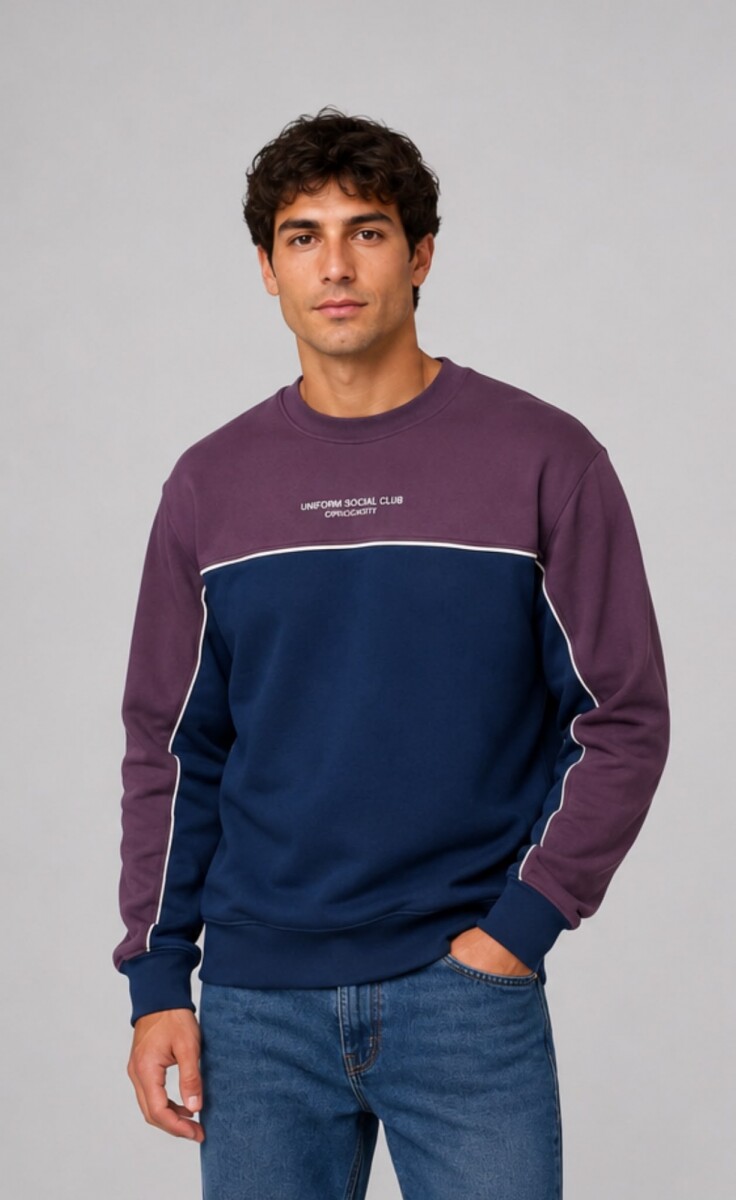 BUZO UNIFORM SANTINO - AZUL VINO 