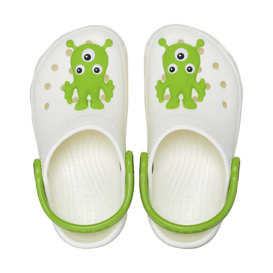 Classic Glow Alien Clog T - Niños Multi