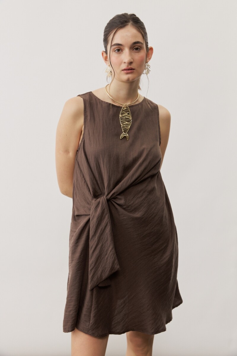 Vestido Vimet MARRON