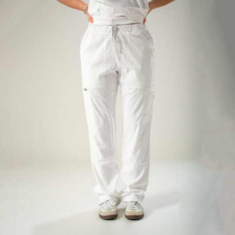 PANTALON UNISTORE FIT BLANCO PANTALON UNISTORE FIT BLANCO