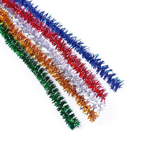 Confetti Creative Alambre de Plush Metalizados