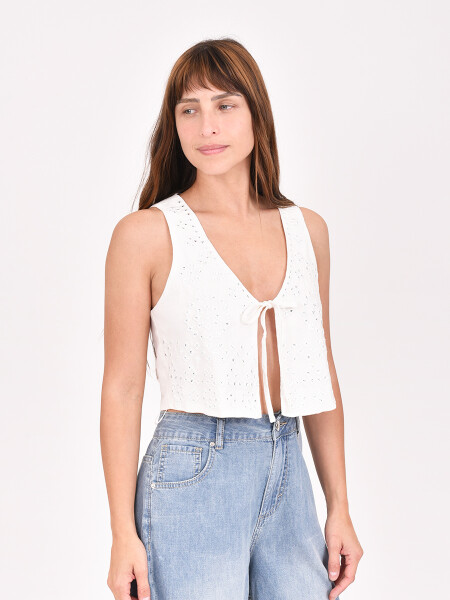 CHALECO GRACE BLANCO